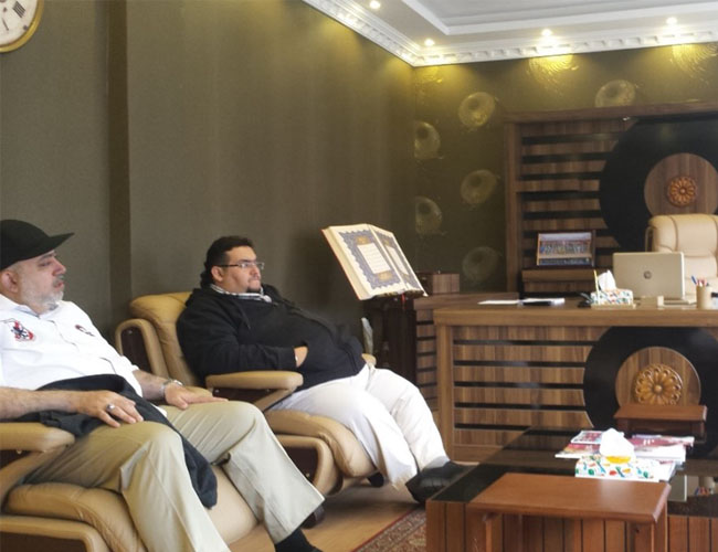 Receiving a Delegation from Islamic Conference for Waqfs/Endowments